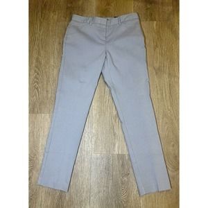 NWT Mario Serrani Italy Gray Grey Womens Dress Work Pants Mid Rise 27 SIZE 4
